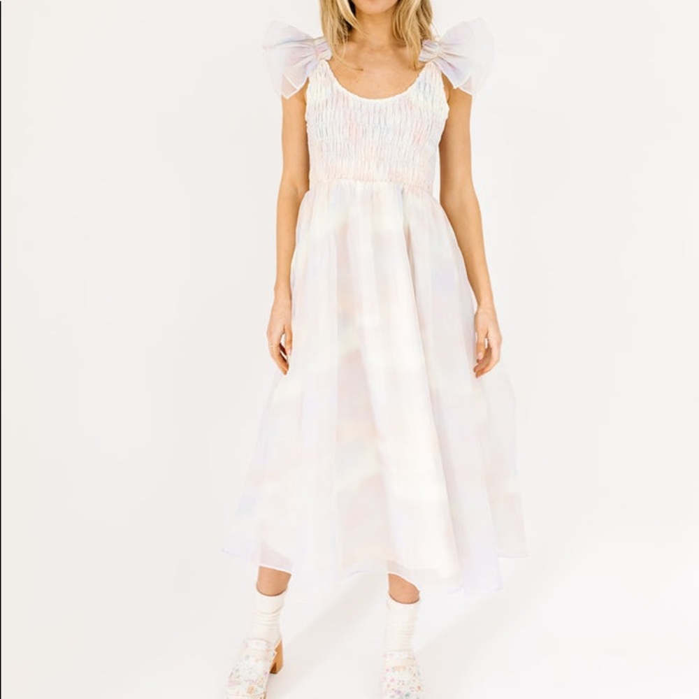 Shop Zoco Ember Midi Dress // Cotton Candy